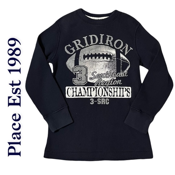 Boys long sleeve The Children's Place Boys Graphic Thermal - Picture 10 of 10